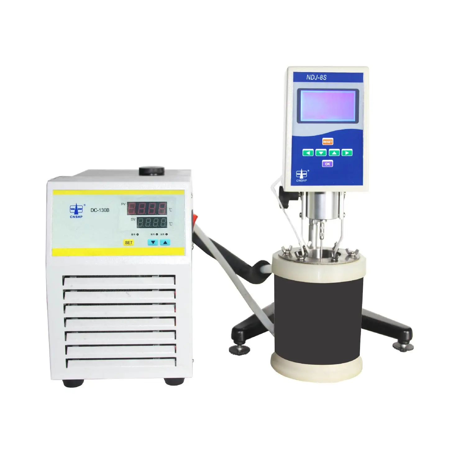 IKEME Grease Plastic Food Paint Viscometer Machine Rotational Viscosity Meter Brookfield Rotational Viscometer Digital Ndj 8s