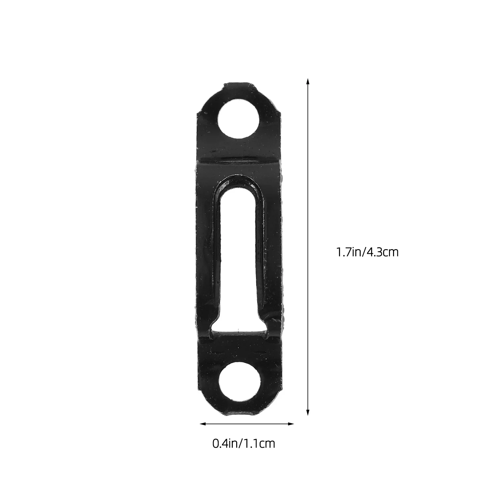 100Pcs Invisible Furniture Combination Buckle Full-Open Fastener Kit Durable Iron Furniture Connector Hardware