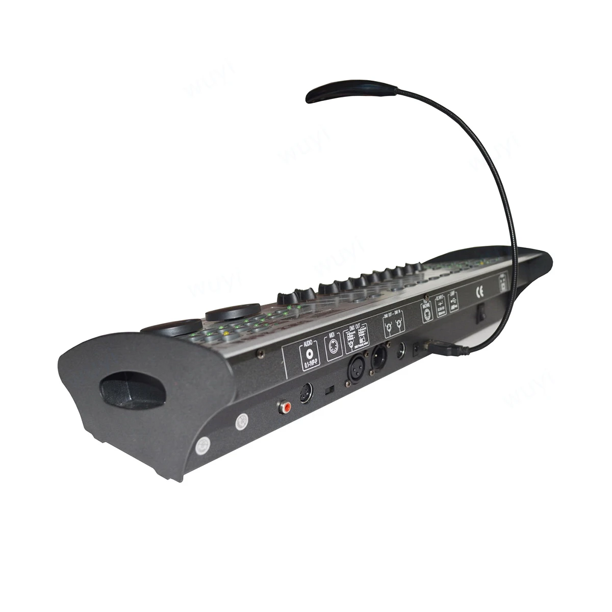 Console DMX-240 DMX512, contrôleur pour Machine de scène, variateur, tête mobile, faisceau lumineux Par, Programmable par ordinateur