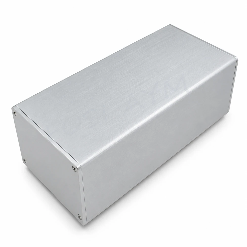 130x90x280mm FOSI AYM  Full Aluminum 8 Outlet US Power Filter Chassis HiFi Audio DIY Tube Amplifier Case Box