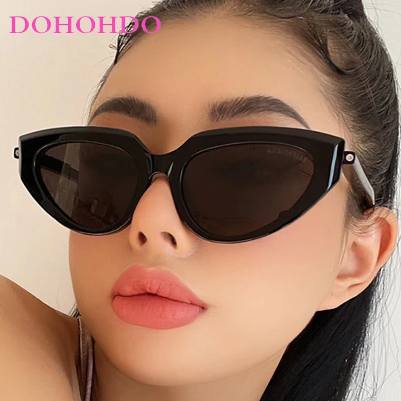 

Fashion Brand Designer Personality Cat Eye Sunglasses For Women Men Vintage Trend Outdoors Street Photography Sun Glasses UV400