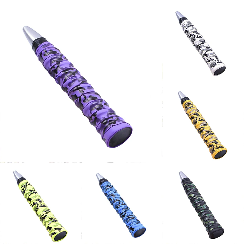 Absorb Sweat Racket Anti-slip Tape Handle Grip for Tennis Badminton Camouflage