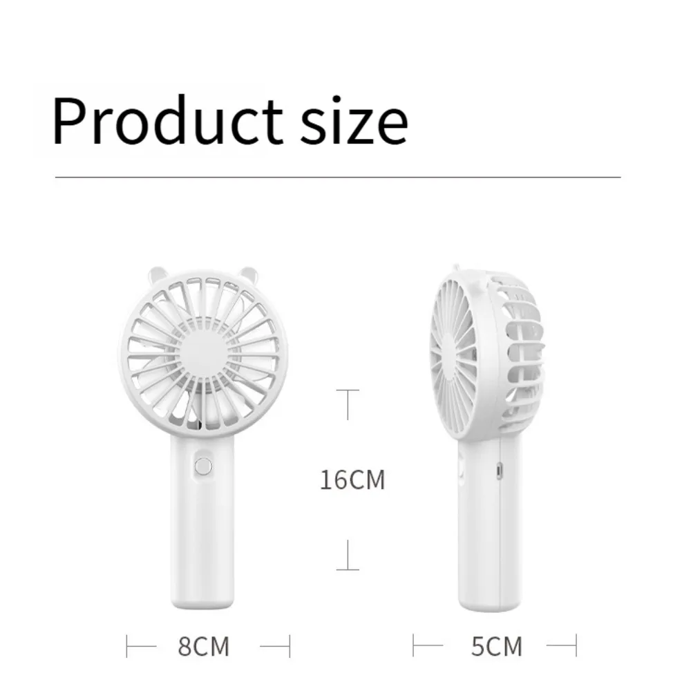 Tragbarer kleiner Kühlwimpern-Stummkühler-Handheld-Fan Mini USB wiederaufladbarer Schreibtisch_voghion.com