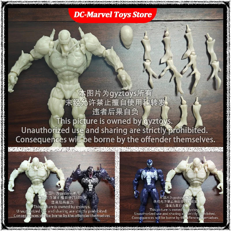Новая фигурка AMAZING YAMAGUCHI Venom: версии Invisible Color и Solid Color, подарки и игрушки