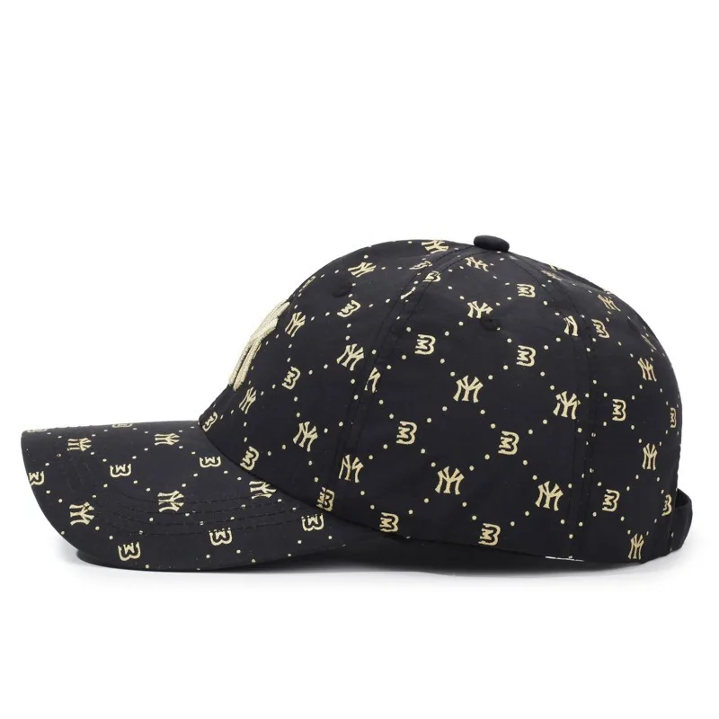 Spring and Autumn New Men's and Women's Baseball Caps Korean Fashion Embroidery Letter Caps Outdoor Leisure Travel Sun Hats