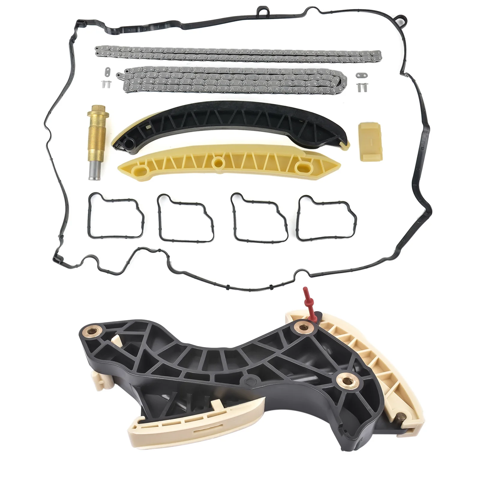 

AP02 Timing Chain Tensioner Kit for Mercedes C/E-Class SLK W203 S203 W211 S211 W211 R171 Sprinter 2710520416