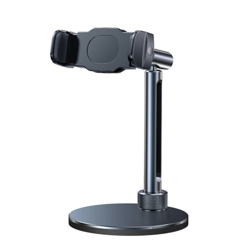 

Light Metal Phone Arm with 17mm Ball Joint & Adjustable Position Heavy Base Mobile Stand Suitable for 4.5 to 7 Screens X37A