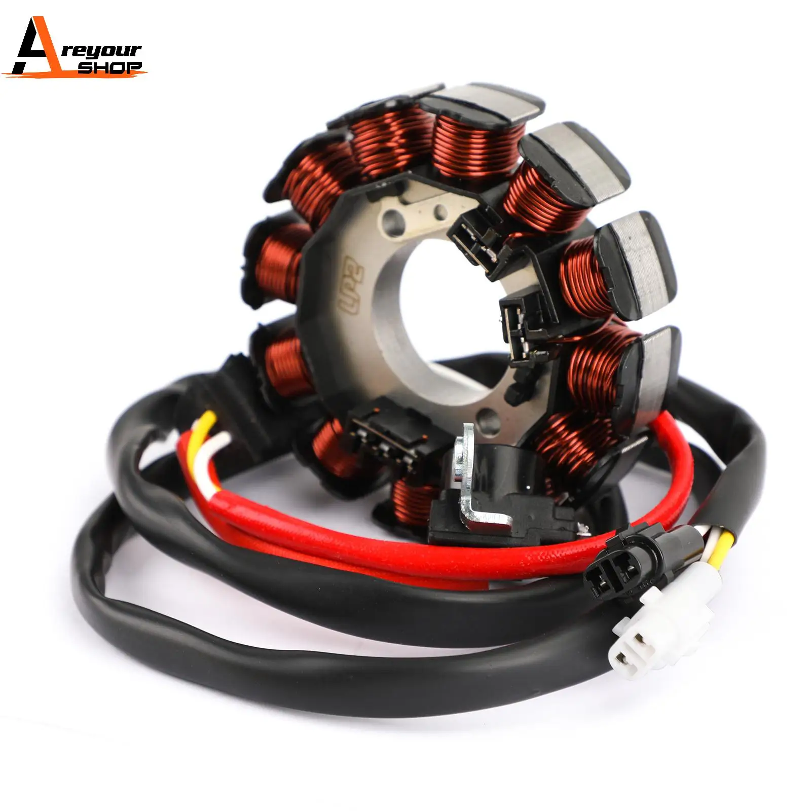 

Areyourshop Magneto Generator Engine Stator Coil Fit for GAS GAS EC250F EC450F Enduro EC300F Racing 2013-2015 5UM-81410-31 Motor