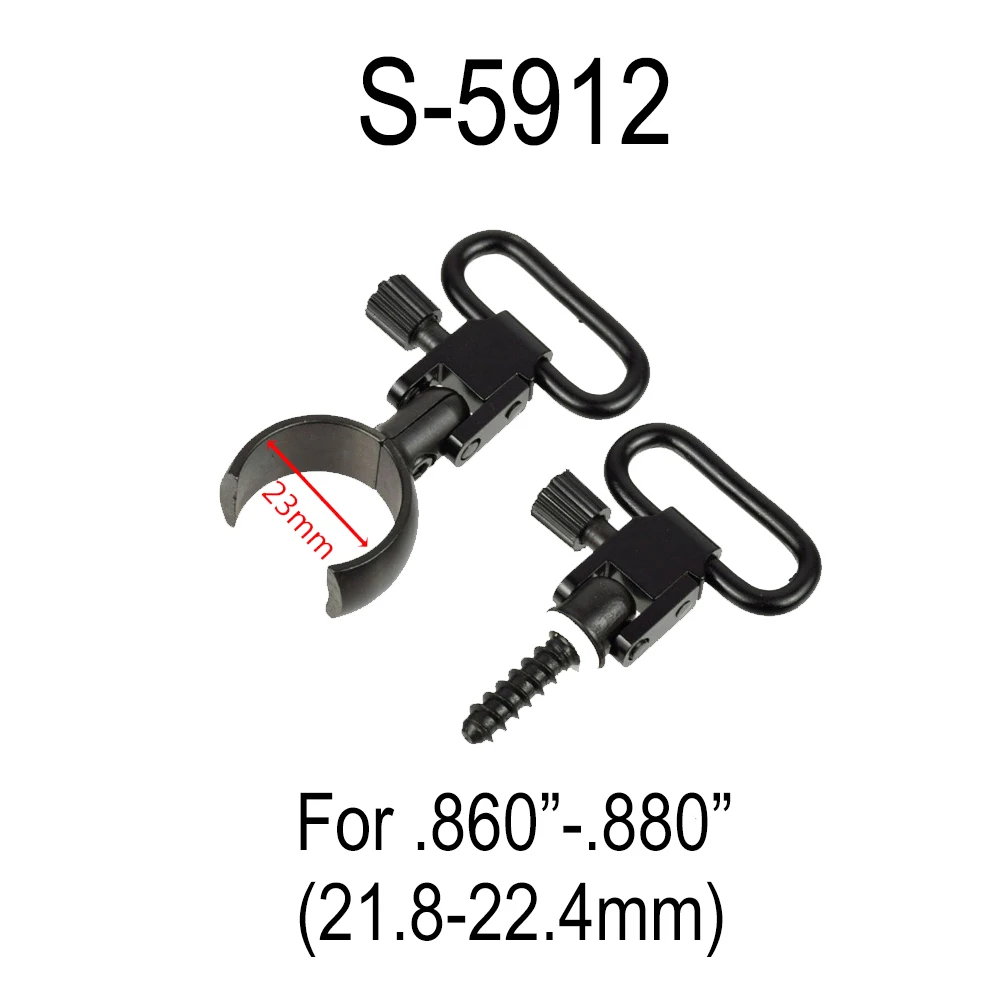 Sling Swivel Stud Mount Adapter Set For Remington 870 1100 Express 12GA 20GA Quick Release QD Sling Strap Buckles Kit Mount