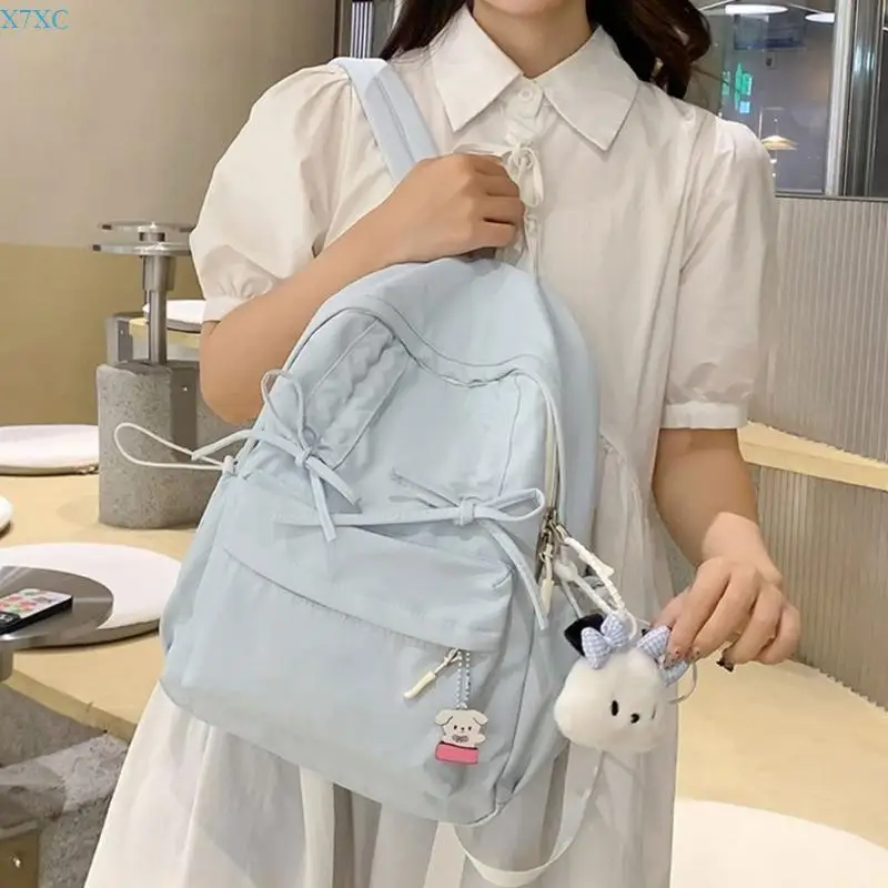 X7XC Rucksack japanischen Stil, Schulrucksack, wasserabweisender Rucksack, Reiserucksack, Rucksack japanischen Stil für