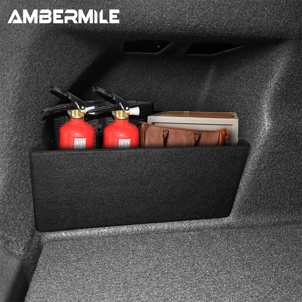Car Storage Sides Trunk Partition for Mini Countryman U25 2024 2025 Auto Organizer Bag Box Accessories Interior Decal Styling