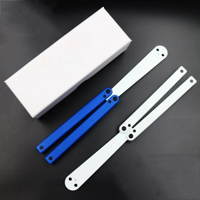 Practice Butterfly  Plastic Unshaved Folding Pocket  Balisong Trainer