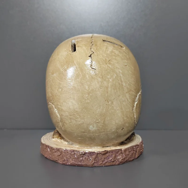 Knives Holders for Counter Top Skull Knives Block for Kitchen Storage Scary Party Storage Rack Decoration Horror Head Rack