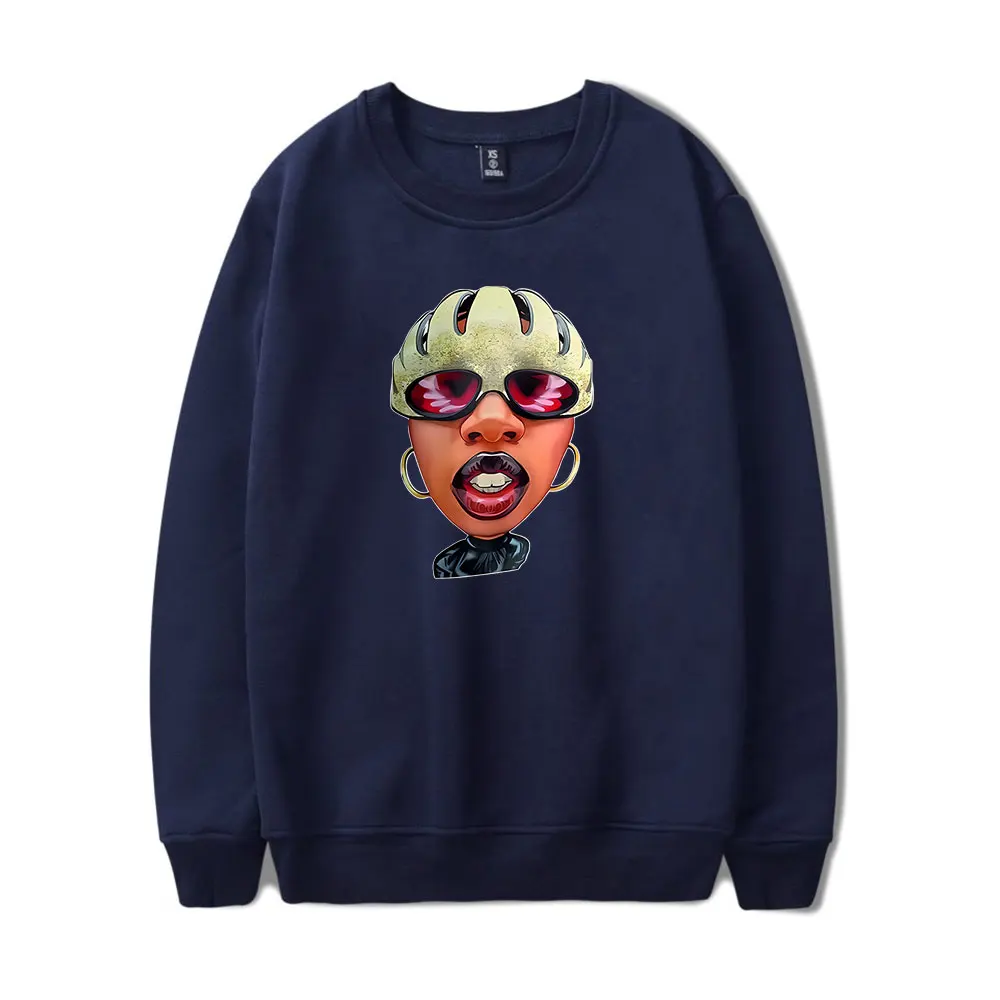 Missy Elliott merch rapper tour  Sweater  Crewneck  Capless Sweatshirt Men/women trendy hip hop  Pullover