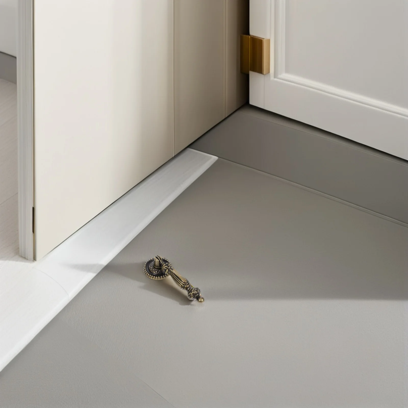 

6Pcs Bronze Cabinet Knobs Vintage Drawer Pulls Durable Zinc Alloy Decorative Hardware for Dresser Cupboard Closet