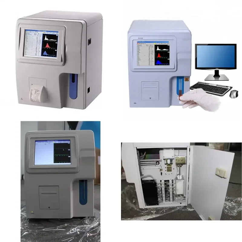 for Medical Blood Fully Automatic Biochemical 3 Part Automated Open System Human Blood Analyzer