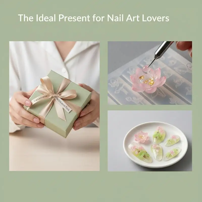 3D Lotus Flower Nail Art Silicone Mold With Easy Demolding Non Stick Design Perfect For Home DIY Nail Salon Nail Art Lovers
