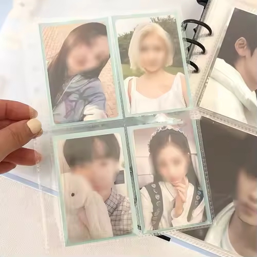 Sharkbang 50pcs/Lot Holo Card Sleeves 61x91mm 20C Macaron Color Kpop Holder For Postcards Films Game Cards Photocard Protector - Image 6