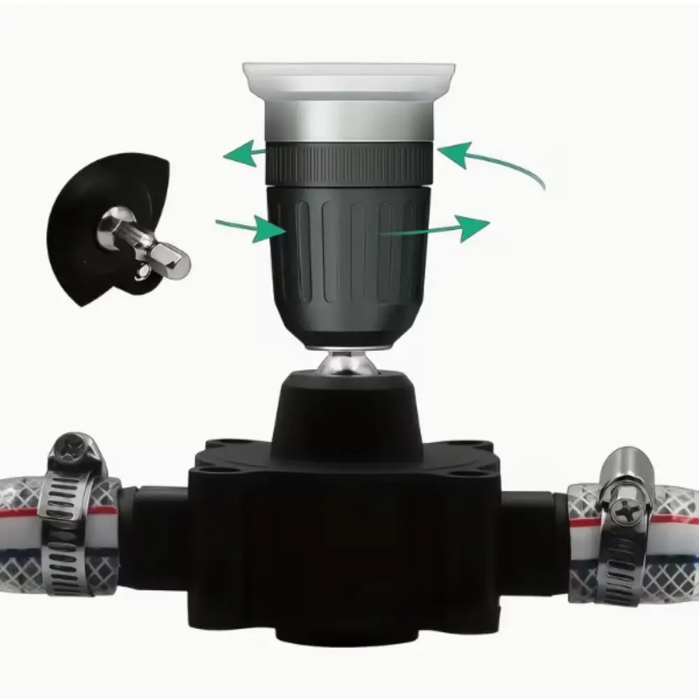 

Малый электрический насос-дрель самовсасывающий с круглым хвостовиком для перекачки жидкостей, портативный, высокопроизводительный, центробежный, с функцией самовсасывания