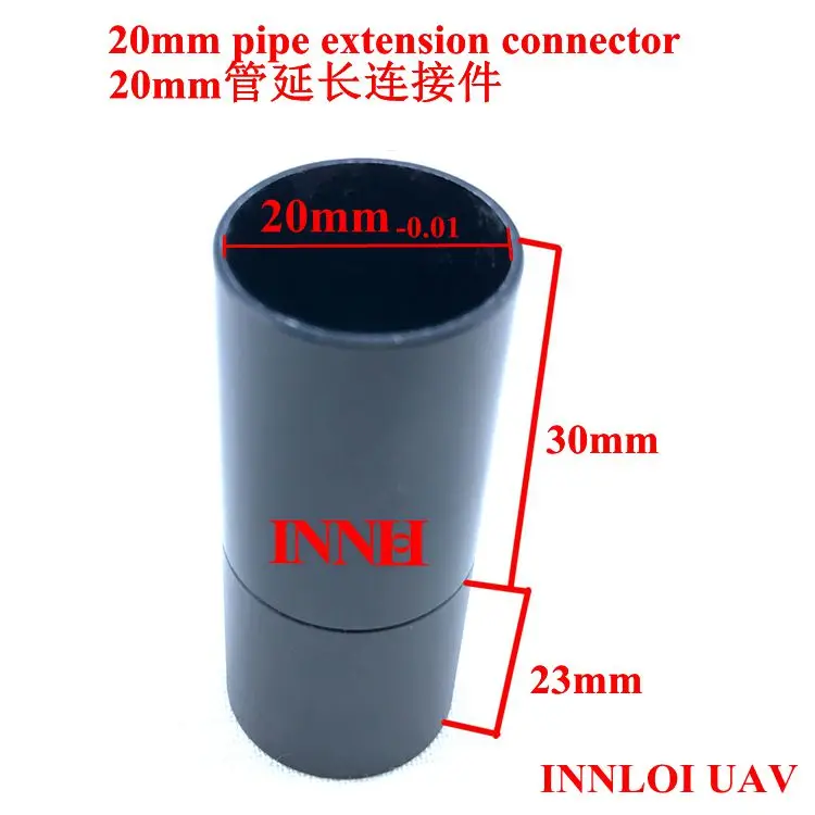 XAERO DIY 20mm CNC Aluminum Tube Extension for Agriculture UAV Drone Frame