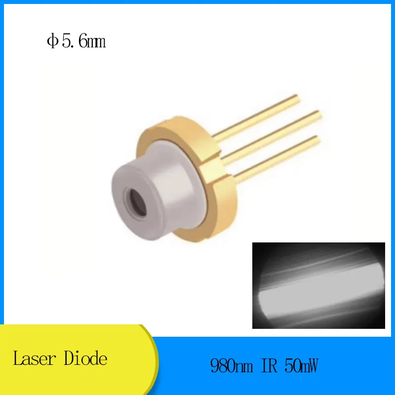 

980nm IR 50mw D5.6mm инфракрасный ИК лазерный диод