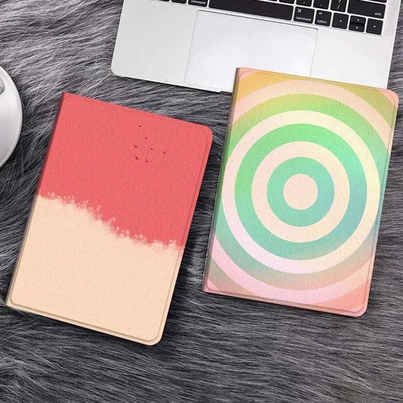 

Pink Sky Cloud Birds Tablet Case For Samsung Tab Galaxy S6 S11 A A7 A8 A9 A11 10.1 10.4 10.5 Plus Lite Gift