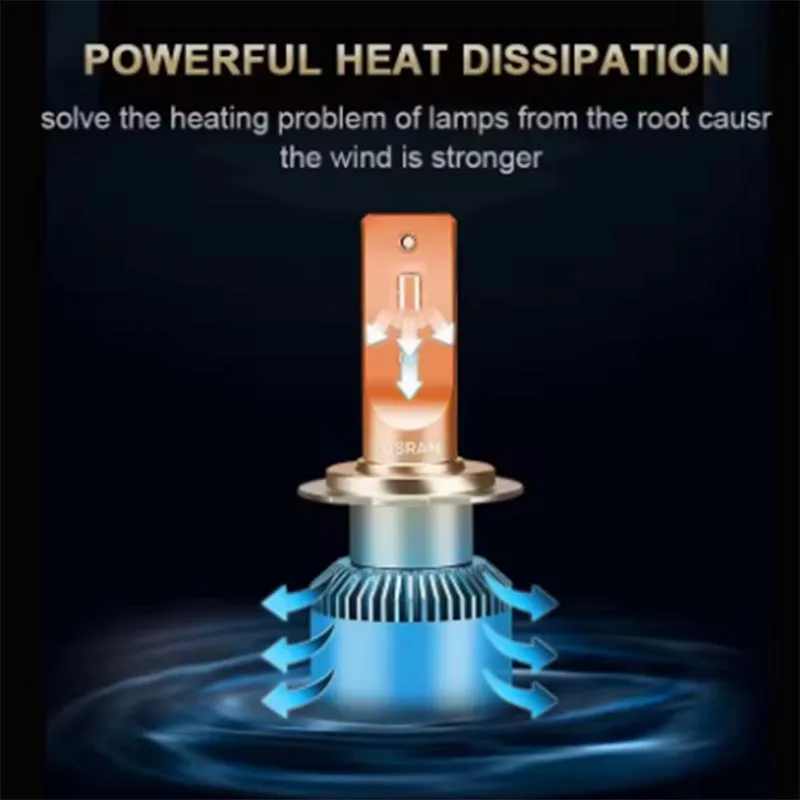 OSRAM YCZ PLUS H4 LEDriving 9003 LED Headlight Bulbs 2200LM 6000K White Super Bright High Low Beam Lamp With Canbus For Car Pair