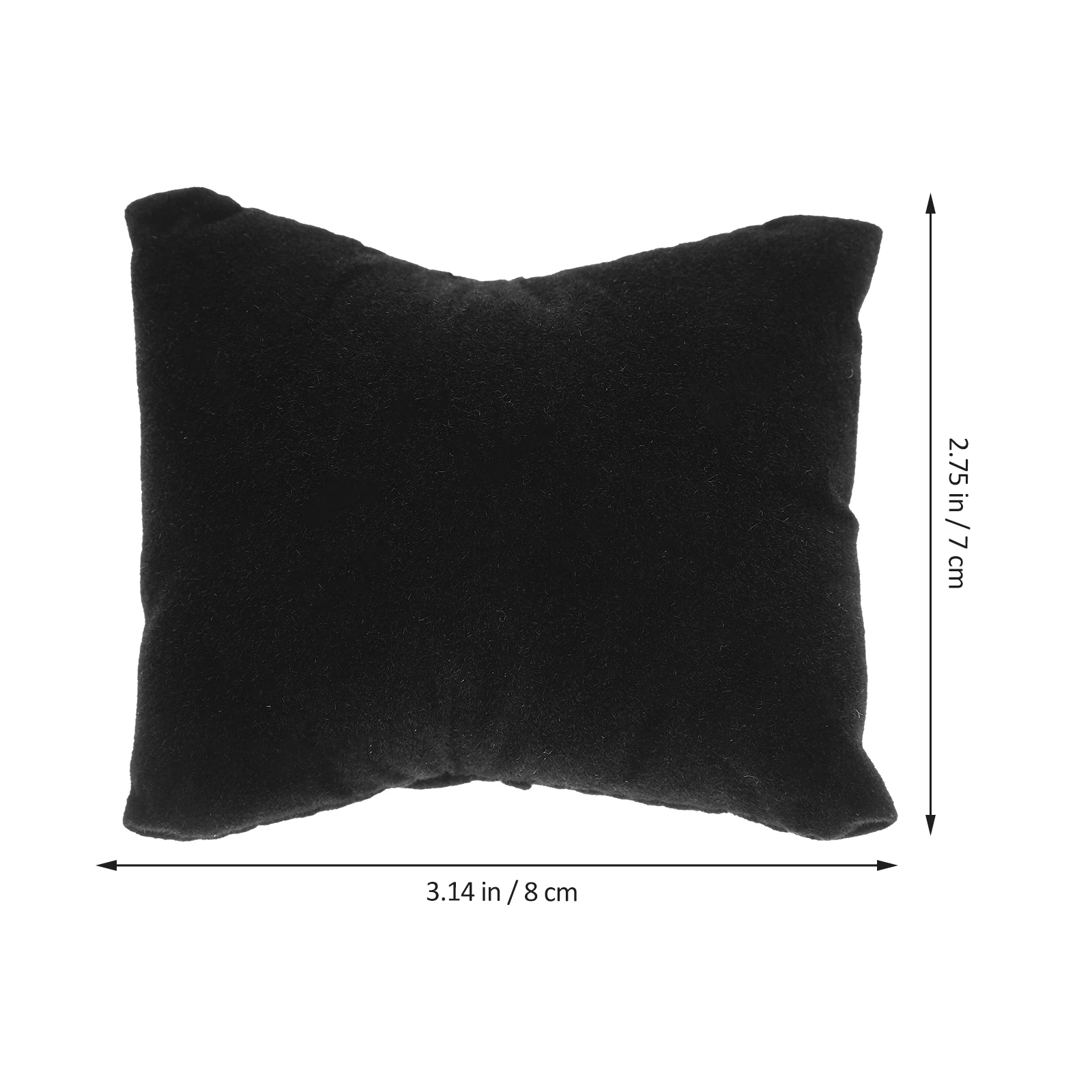 20 قطعة وسادة المجوهرات سوار الوسائد لعرض الإسورة الوسائد يعرض وسادة المجوهرات السوداء وسائد الإسورة السوداء جديد