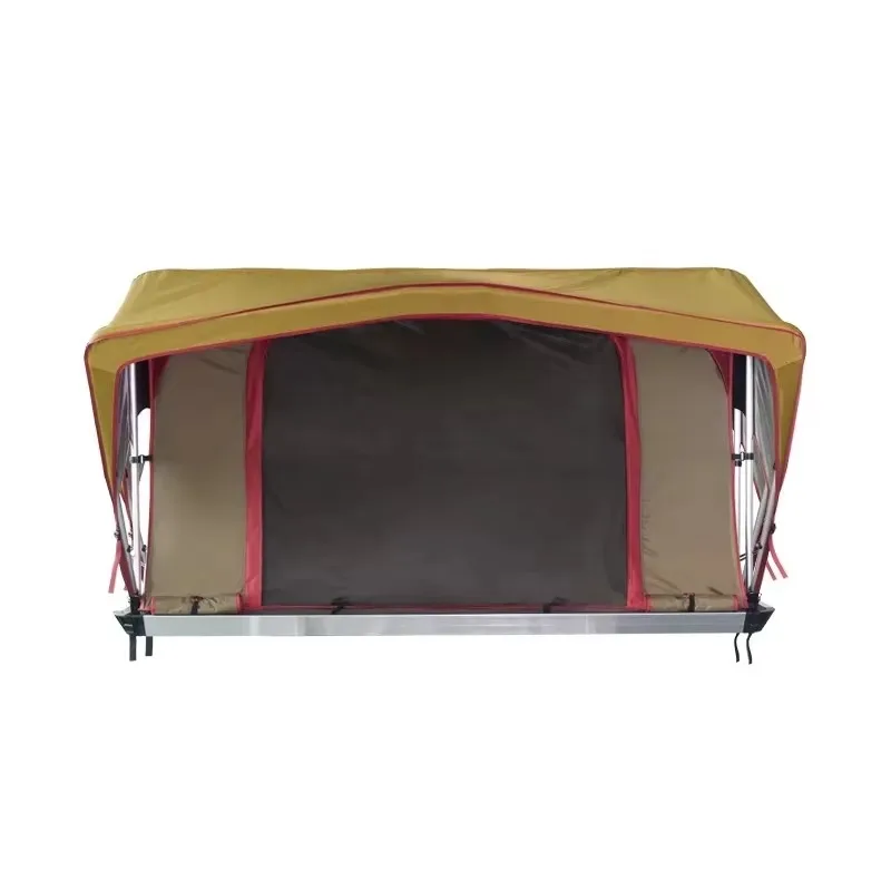 Ultralight Ultrathin Overland Car Soft Rooftop Tent Aluminum Roof Top Camper with Straight Bracing Style