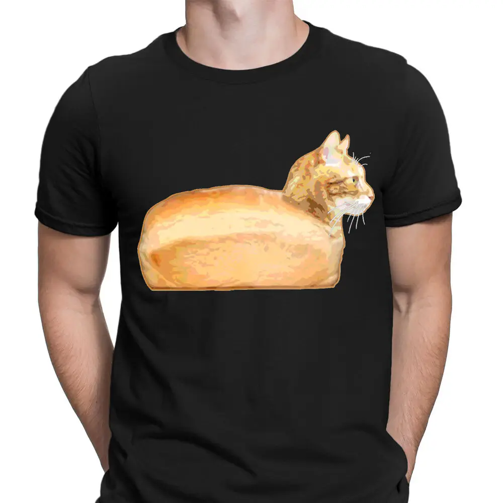 Loaf Of Cat Baking Cute Animals Funny Gift Idea Mens T-Shirts Tee Top  High Quality 100%Cotton Short Sleeve