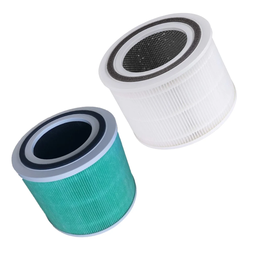 Replacement HEPA Filter With CarbonTech Layer For PuroAir 240 Air Purifier 3 Stage Filtration Home Indoor Air Quality Parts