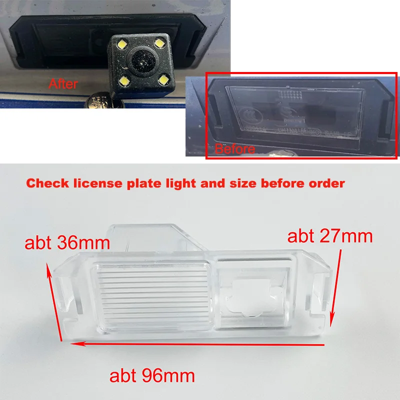 Car rear Camera For Hyundai Era Atos Eon/ hyundai Elantra GT/ I30 2016 2017 2018 CCD reverse camera /license plate camera