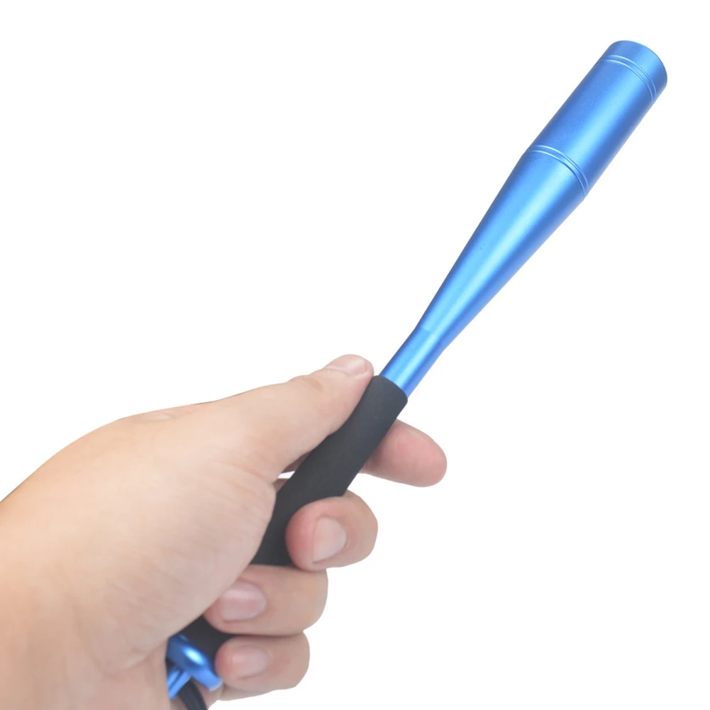 2/1 قطعة مطرقة السمك مع مقبض إيفا الصيد الخفافيش 24.7 سنتيمتر يطير الصيد الكاهن الأسماك Whacker الأسماك الخفافيش سبائك الألومنيوم الصيد اكسسوارات #5