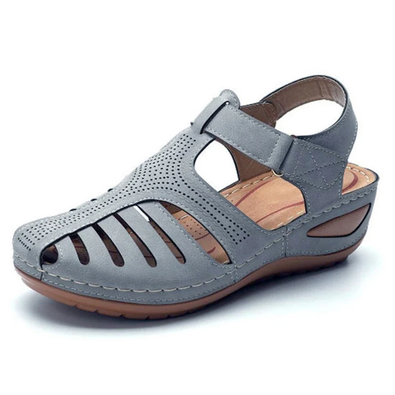 Summer Woman Shoes Sandals Retro Ladies Shoes Casual Women's Shoes Wedge Women's Sandals Plus Size Sandal Women Footwear Female