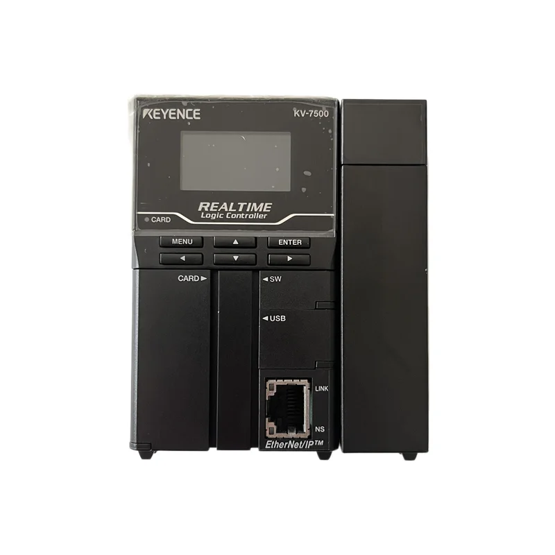 KEYENCE KV-7500 KV-5500 KV-5000 KV-7300 PLC Programmable Controller Built in CPU Unit Used for signal Interlocking in Stock