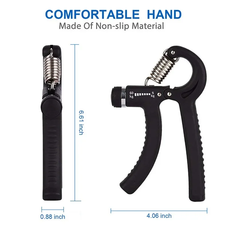 R Shaped Spring Grip Professional Wrist Strength Arm Muscle Finger riabilitation Training Exercise Fitness Equipment