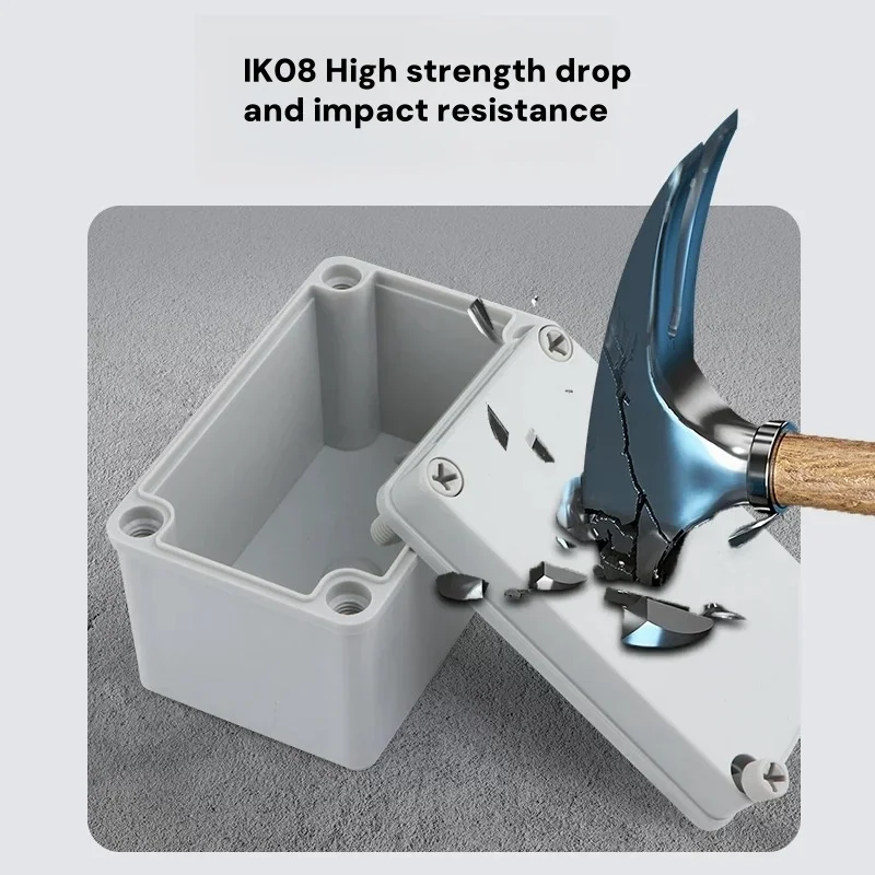 AG series ABS plastic waterproof box, outdoor surveillance power connector box, outdoor waterproof box