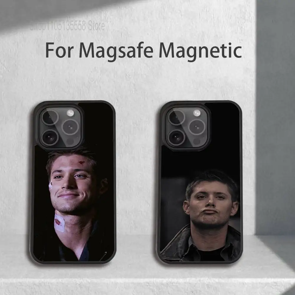 

D-Dean W-Winchester Phone Case For iPhone 17,16,15,14,13,12,11,Pro,Max,Plus,Mini,SE4,E Magnetic Magsafe Wireless Charging