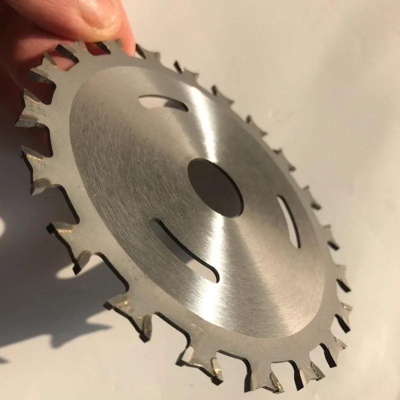 Cut Woodworking Double Side Saw Blade 20Sawteeth Sharp Carbide Cutting Disc For Angle Grinder to Cut Metal PVC Wood Cutting