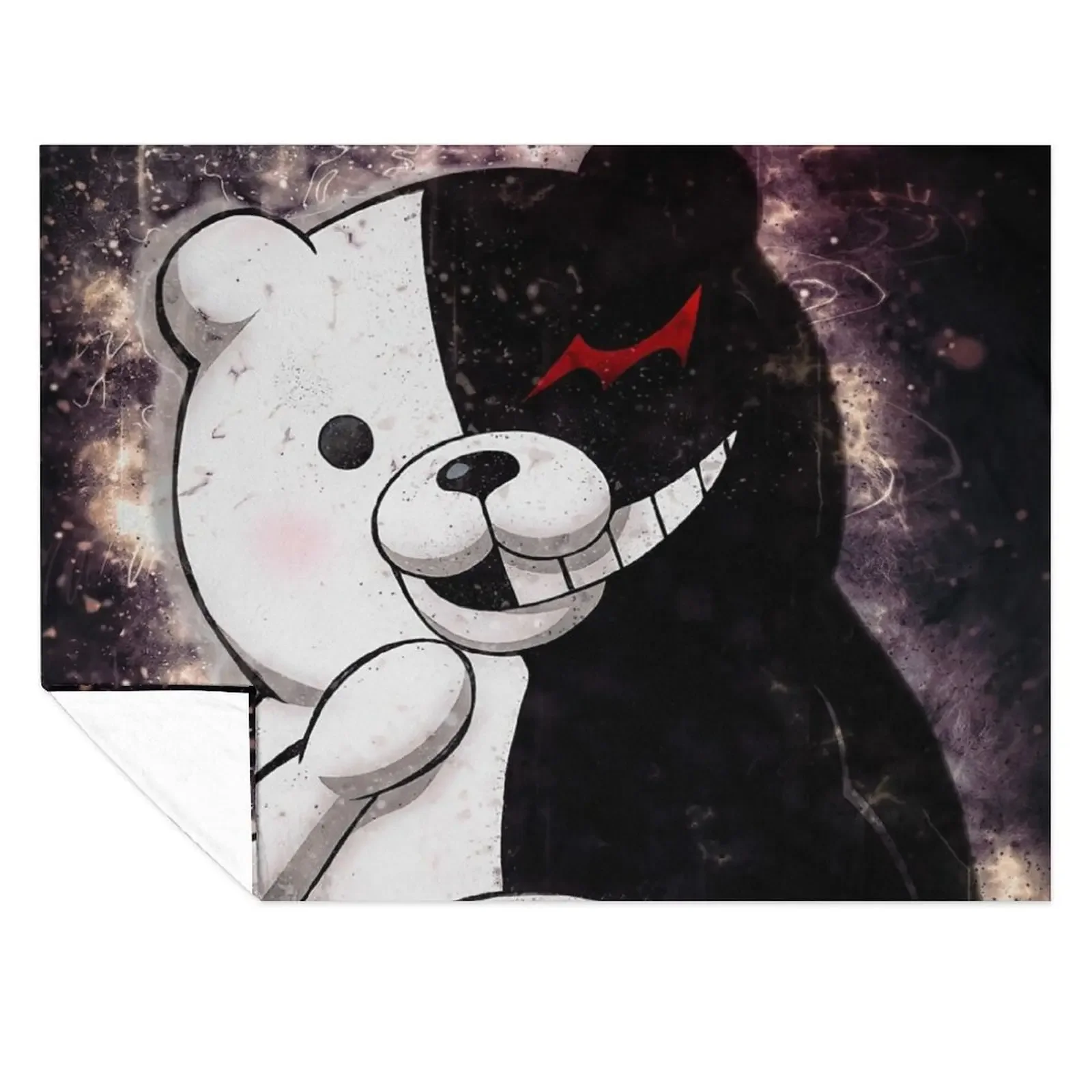 

Danganronpa Monokuma Throw Blanket for babies Baby Nap halloween Blankets