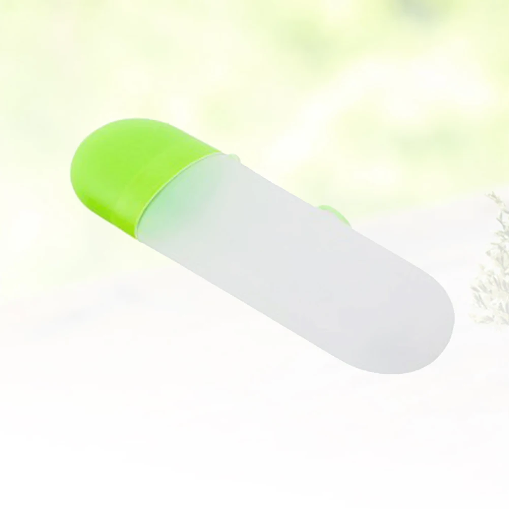 

Pp Toothbrush Toothpaste Holder Travel Case Portable Sanitary Cover Mouthwash Cup Daily Travel Business Use Green