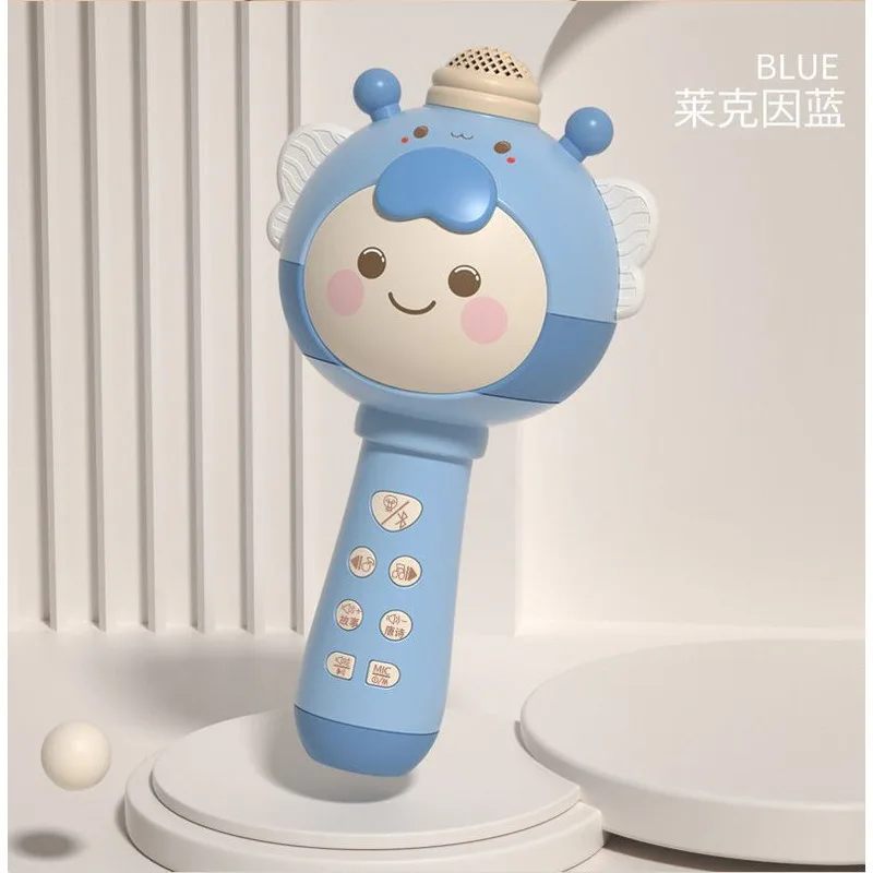 Crianças cantando máquina microfone alto-falante brinquedo educativo para crianças bebê menina música diversão aprendizagem precoce presente
