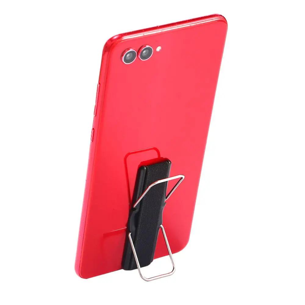 For Phone Tablet Mobile Phone Mount Elastic Finger Ring Strap Finger Grip Sling Back Sticker Band Phone Stand Phone Holder