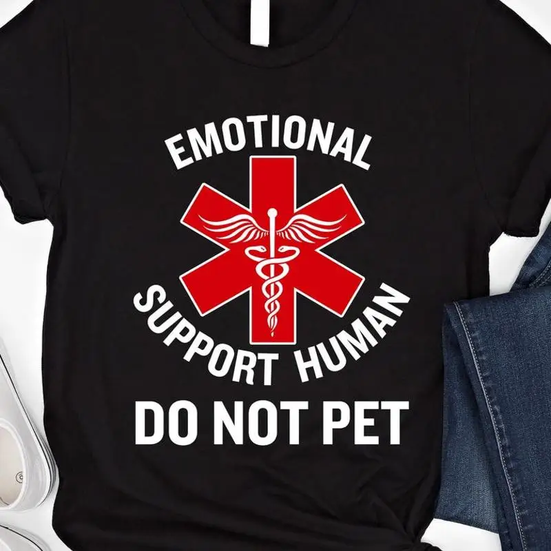 Emotional Support Human Mental Health Counselor T-Shirt