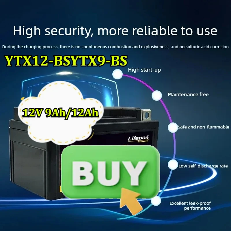 New YTX12-BS YTX9-B…