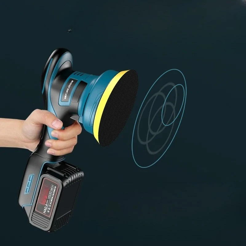 

Wireless handheld waxing artifact: car paint eccentric polishing machine, household electric repair scratches in one step