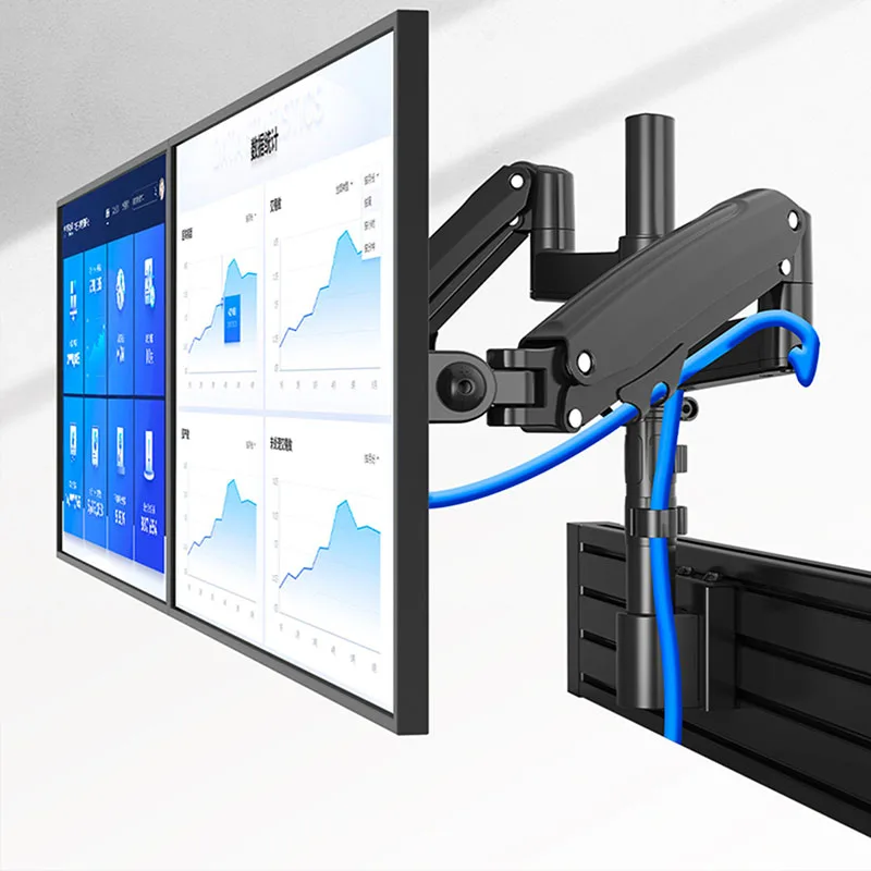 HP-M80 Multi-Specification Adjustable Height Monitor Bracket Suitable for All Scenarios