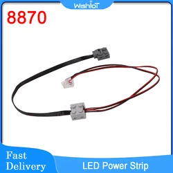 PF 8870 LED Light Link Line Cable MOC Power Functions Parts With Legoeds Switch 8869 Car Train Light Modification