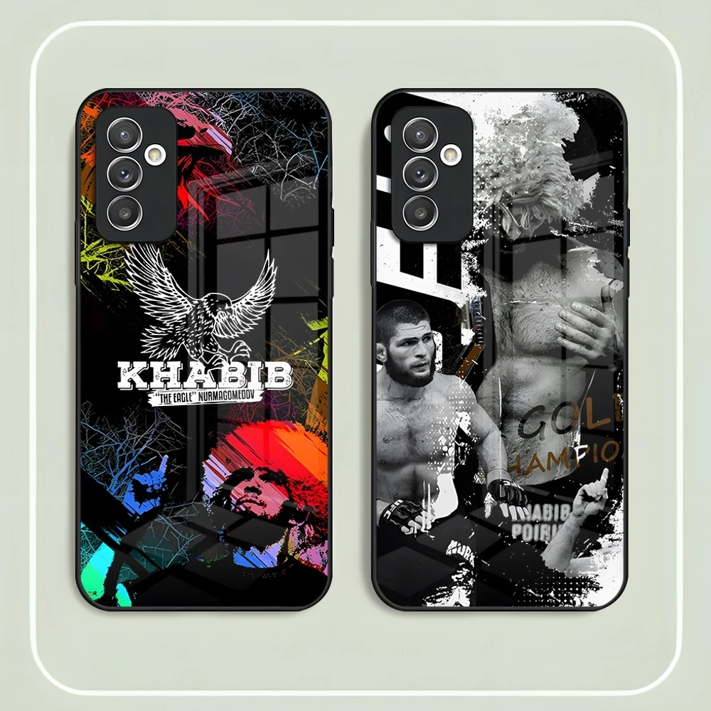 Khabib U-UFC Phone Case For Samsung S24 Ultra S23 S22 S20 Fe S21 Plus Galaxy A54 A34 A24 A53 M54 Note 20 Back Cover