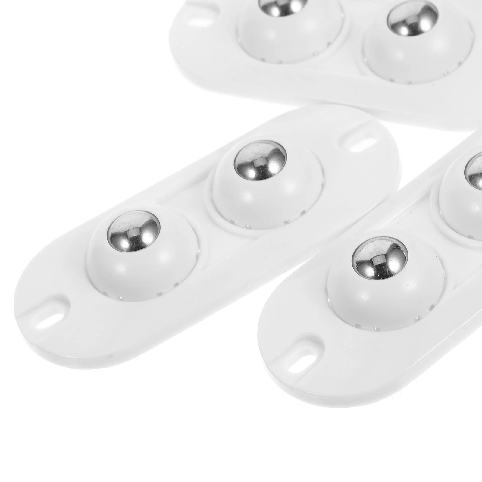 8-teiliges Haushalts-Universalrad, Mülleimer, kleine Räder für Möbel, Abs, selbstklebend, Mini